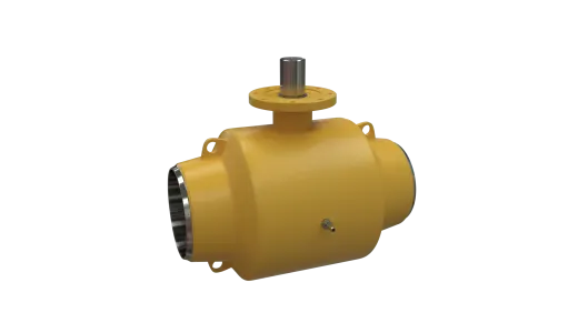 Шаровый кран высокого давления полнопроходной УГРЕША DN900 PN 6,3-16 МПа