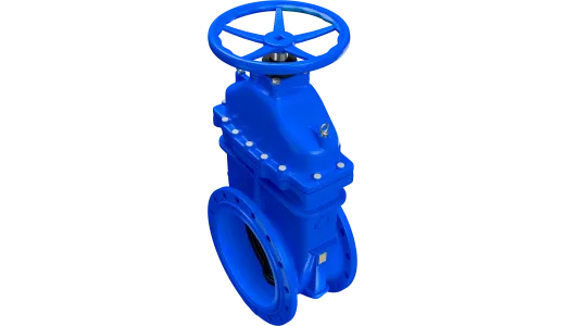 Задвижка с обрезиненным клином УГРЕША 30вч39р DN 600