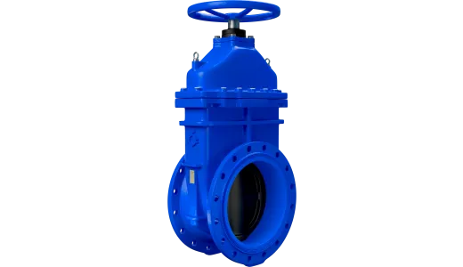 Задвижка с обрезиненным клином УГРЕША 30вч39р DN 1200