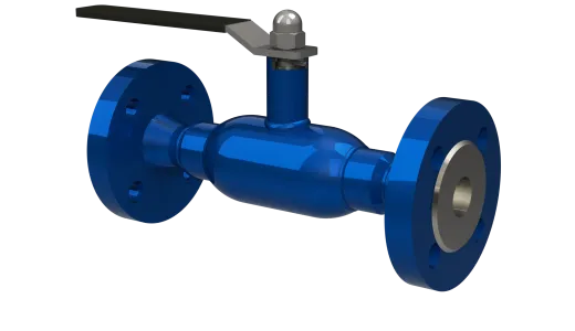 Кран фланцевый, полнопроходный DN15, DN20, DN25 0