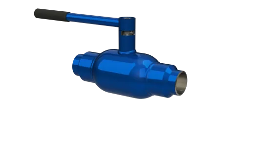 Кран приварной, полнопроходный DN50, DN65 0