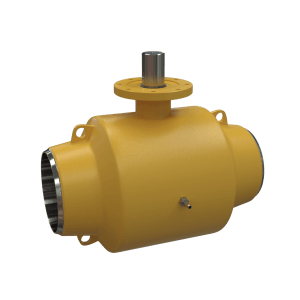 Válvula de bola (esférica) de alta presión UGRESHA de paso total, DN350 PN 6,3-16 MPa