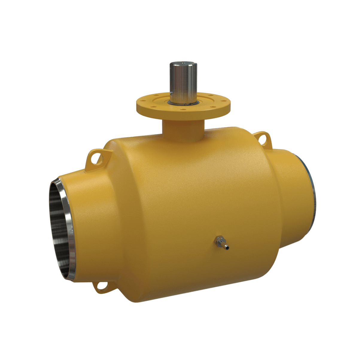 UGRESHA high-pressure ball valve full-bore, DN150 PN 6,3-16 MPa