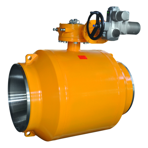 Полнопроходной шаровой кран с электроприводом, DN1200