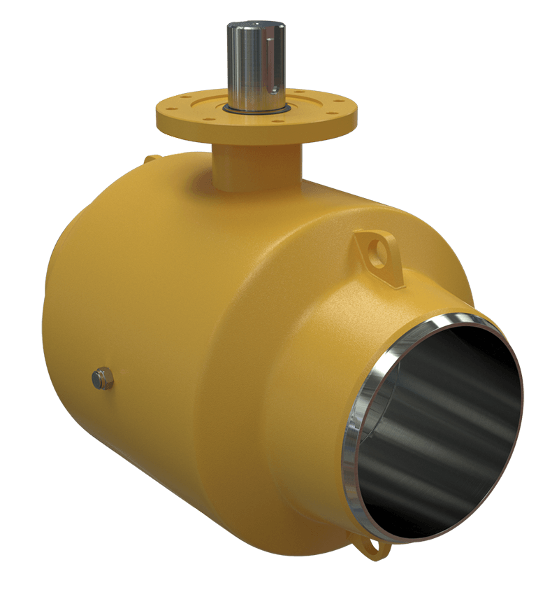 UGRESHA all-welded high-pressure ball valves